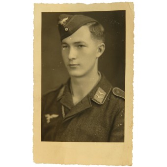 Фото немецкого ефрейтора-парашютиста погибшего на фронте в 1944-м. Espenlaub militaria